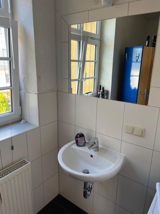 Zimmervermietung Graupner Rossau Buitenkant foto